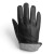 Vermari Milano VMGL-2001 - glove with the cuff turned back, light grey knit lining visible