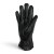 Men's touchscreen leather gloves Vermari Milano VMGL-2010L - palm side with open cuff and no closure