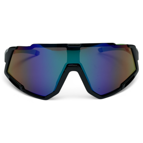 M100 C4 okulary sportowe lustrzane - widok z przodu