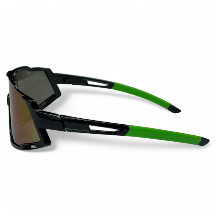 M100 C4 okulary sportowe z soczewkami brązowymi - widok z boku