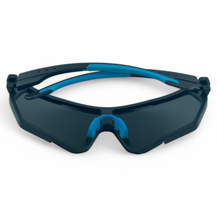 M101 C1 okulary sportowe czarne złożone - widok z góry