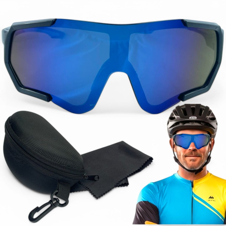 M101 C2 okulary sportowe z akcesoriami - widok z przodu