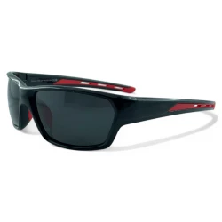 Okulary rowerowe PRIUS Miami M102 C1 – polaryzacja HD, UV400, pełna ramka czarne