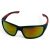 okulary sportowe M103 C3 czarne - widok 3/4 z prawej