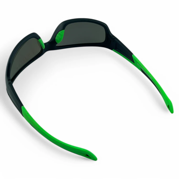 Okulary sportowe M103 C4 czarne z zielonym - tył