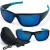 Zestaw okulary sportowe M104 C2 i etui - widok z góry