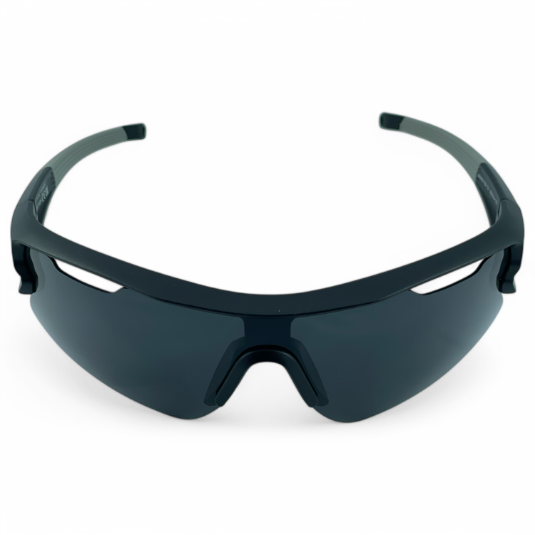 M106 C1 okulary sportowe czarne - widok z przodu