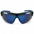 M106 C2 okulary sportowe niebieskie lustrzane - widok z przodu