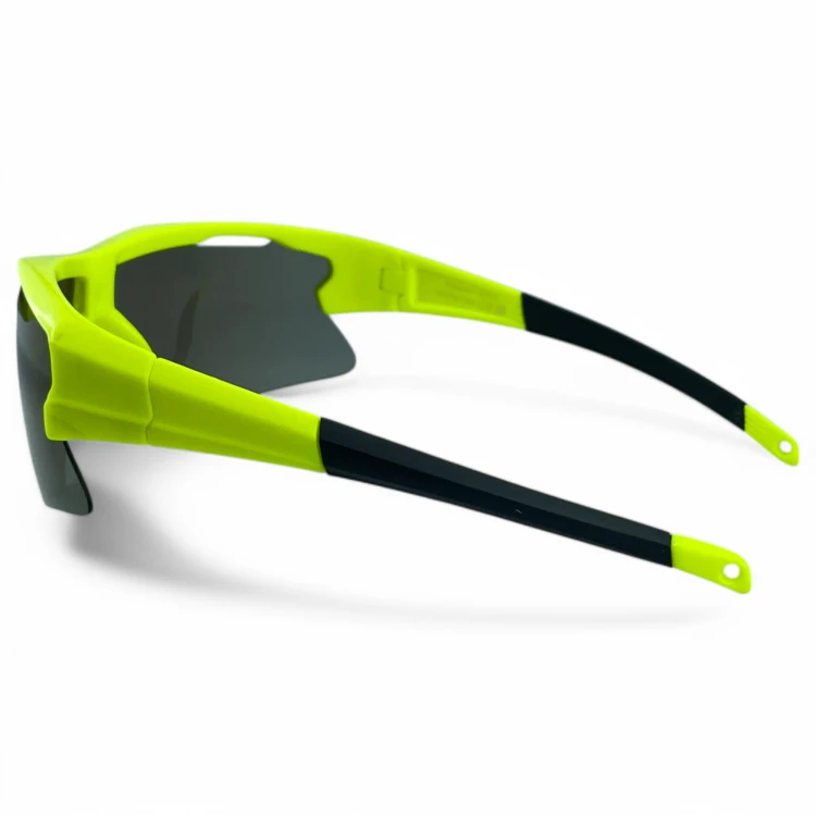 M106 C4 okulary sportowe żółte czarne zauszniki - widok z boku