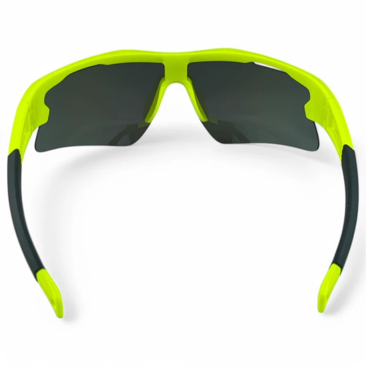M106 C4 okulary sportowe żółte lustrzane soczewki - widok od tyłu