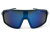 M107 C4 okulary sportowe ciemne - widok z przodu