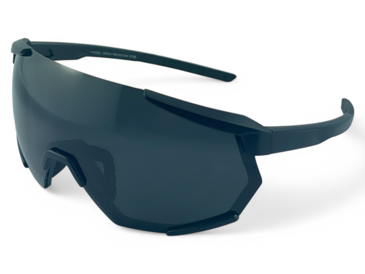 M108 C1 okulary sportowe czarne - widok z przodu