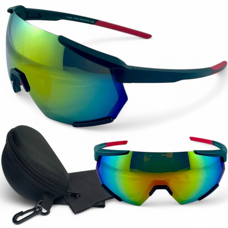 M108 C3 okulary sportowe i akcesoria - komplet