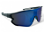 Okulary sportowe M109 C2 - niebieskie lustro, widok 3/4