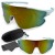 Okulary sportowe M109 C3 lustrzane z etui i ściereczką