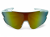 Okulary sportowe M109 C3 lustrzane - widok z przodu z bliska