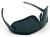 Okulary M109 C4 sportowe czarne karbon - widok z przodu