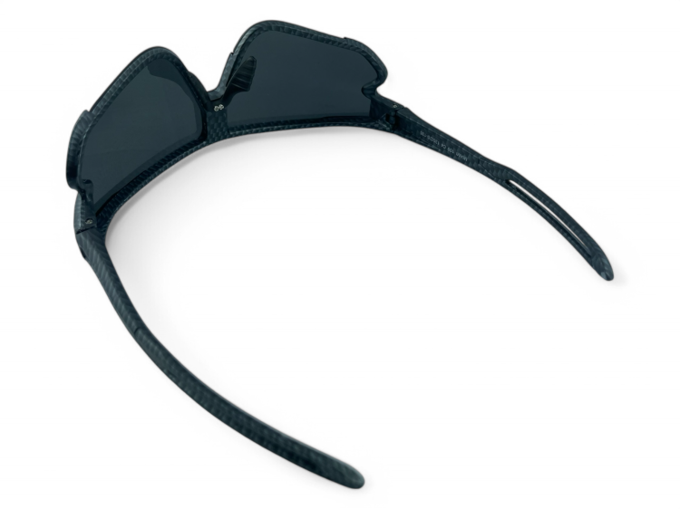 Okulary M109 C4 sportowe czarne karbon - widok od góry
