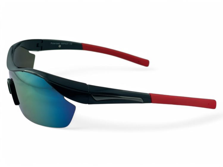 OKULARY M112 C3 sportowe wielokolorowe lustrzane - widok z boku