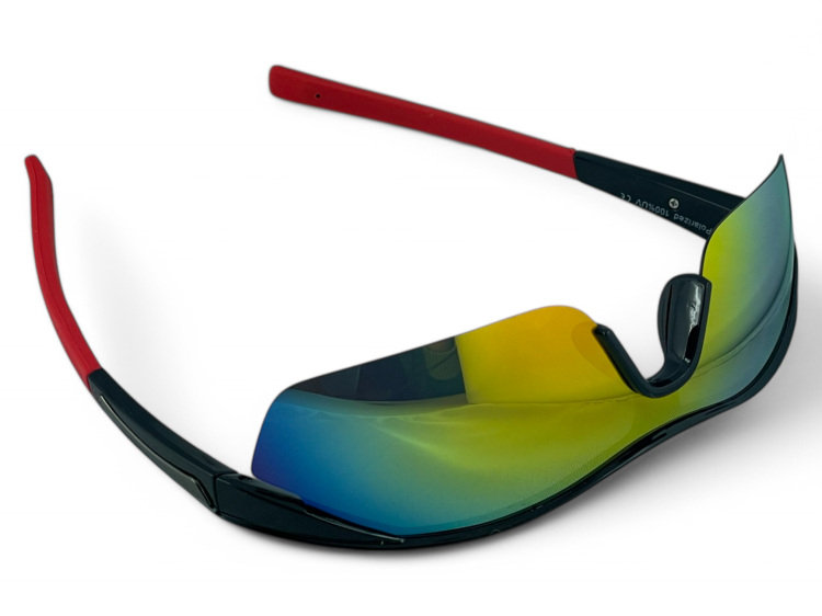 OKULARY M112 C3 sportowe wielokolorowe lustrzane - widok z góry