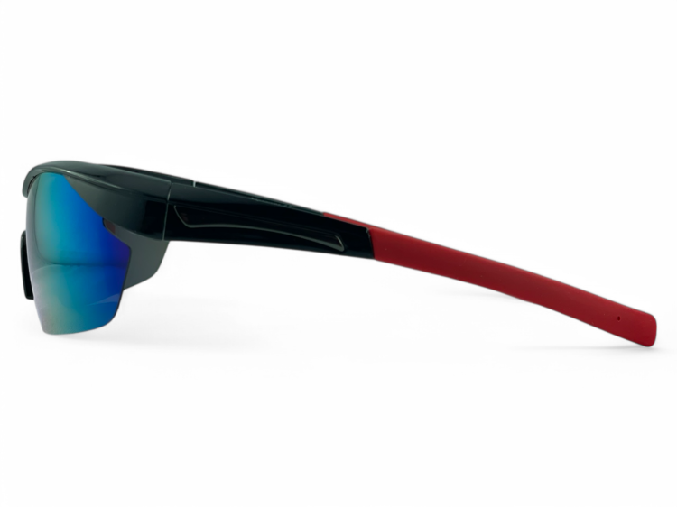 OKULARY M112 C3 sportowe wielokolorowe lustrzane - widok z boku