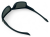 M113 C2 okulary sportowe czarne ciemne soczewki - widok od gory