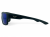 M113 C2 okulary sportowe czarne niebieskie soczewki - widok z boku
