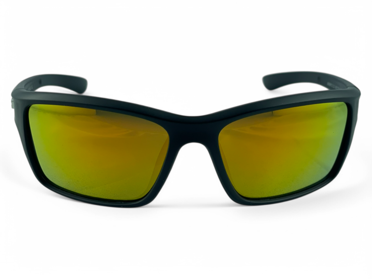 NIKE Maverick M black okulary sportowe lustrzane - widok z przodu