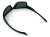 NIKE Maverick M black okulary sportowe z zielonymi soczewkami - widok z góry