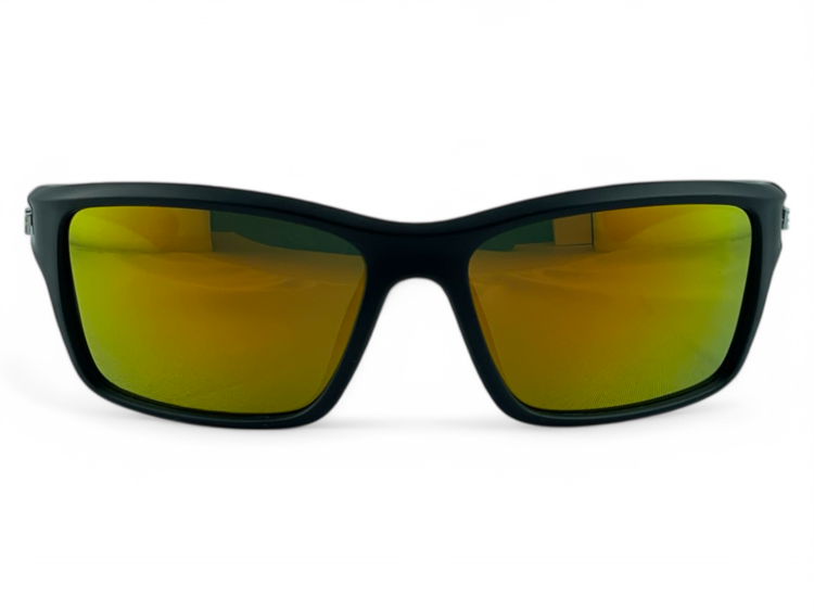 NIKE Maverick M black okulary sportowe lustrzane - widok przód-góra