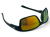 NIKE Maverick M black okulary sportowe lustrzane odbicie palm - widok z boku