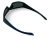 Polarized okulary sportowe M114 C2 widok od dołu - zauszniki