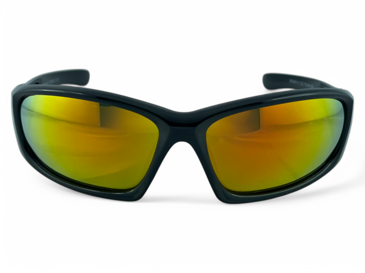 Prism Optics M114 C3 okulary sportowe czarne - widok z przodu