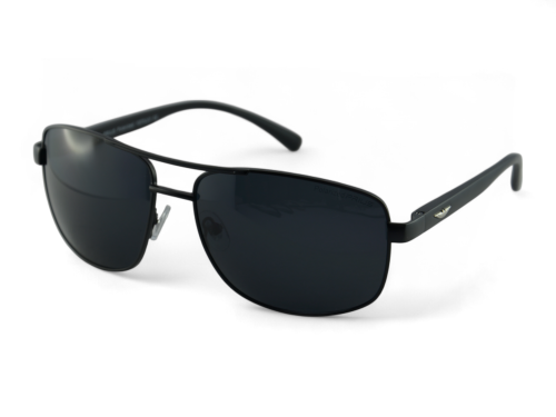 Prius PRM-5 C1 okulary aviator czarne - widok z przodu