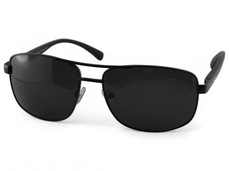 Prius PRM-5 C1 okulary aviator czarne - widok z przodu z góry