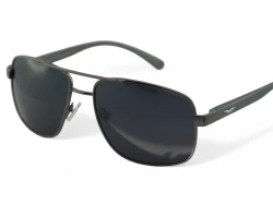 Okulary przeciwsłoneczne męskie z polaryzacją Aviator PRIUS AERO PRM-V01 C2 UV400 szary tytan