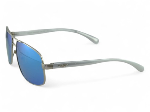 Police V1 C4 okulary aviator lustrzane niebieskie - widok z boku