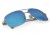 Police V1 C4 okulary aviator lustrzane niebieskie - widok z góry