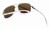 Police V1 C4 okulary aviator lustrzane niebieskie - widok od tyłu
