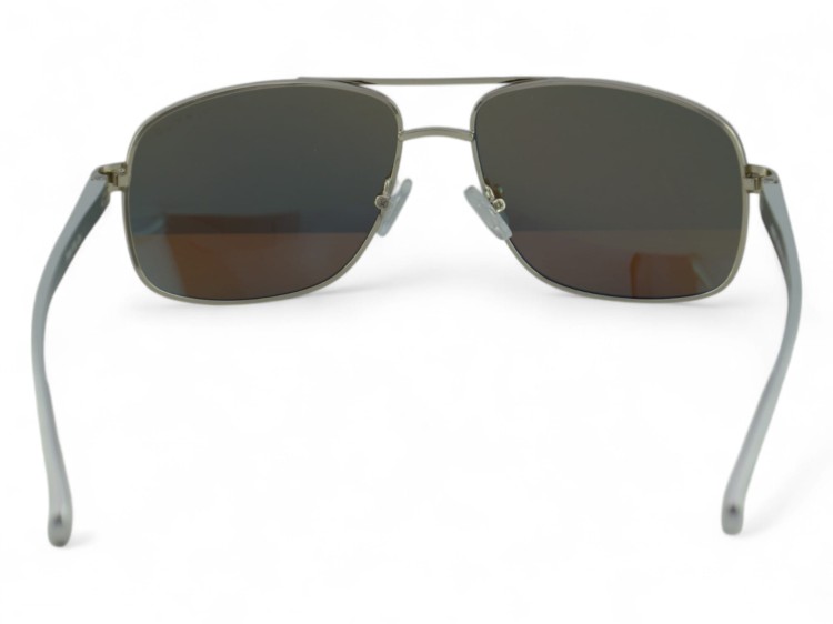 Police V1 C4 okulary aviator lustrzane niebieskie - widok z przodu