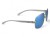 Police V1 C4 okulary aviator lustrzane niebieskie - widok z przodu