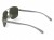 Police V1 C4 okulary aviator lustrzane niebieskie - widok z boku