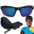 M117 C4 okulary sportowe niebieskie z akcesoriami - widok