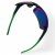 M117 C4 okulary sportowe czarno-zielone - perspektywa