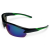 M117 C4 okulary sportowe czarne z zielonymi elementami - bok