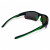 M117 C4 okulary sportowe czarno-zielone - widok z perspektywy