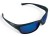 M118 C2 okulary sportowe czarne lustrzane - widok z góry