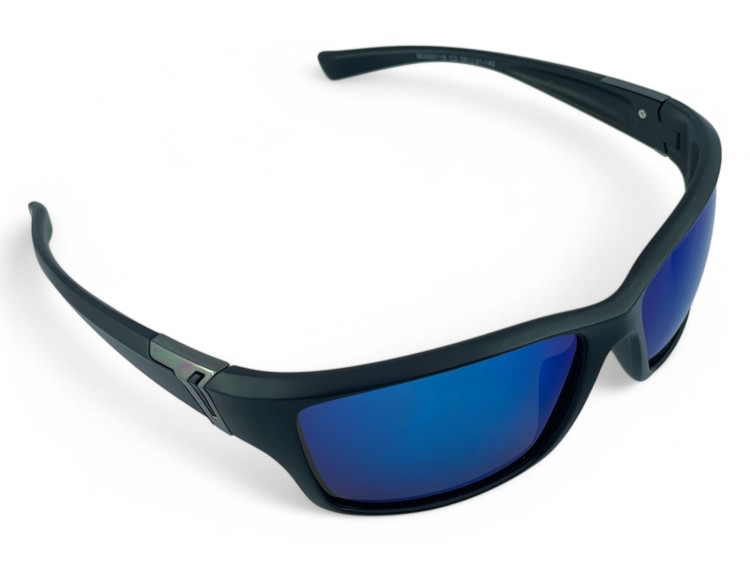 M118 C2 okulary sportowe czarne lustrzane - widok z góry