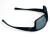 Polarized 100% UV-CE okulary sportowe czarne matowe - widok z góry