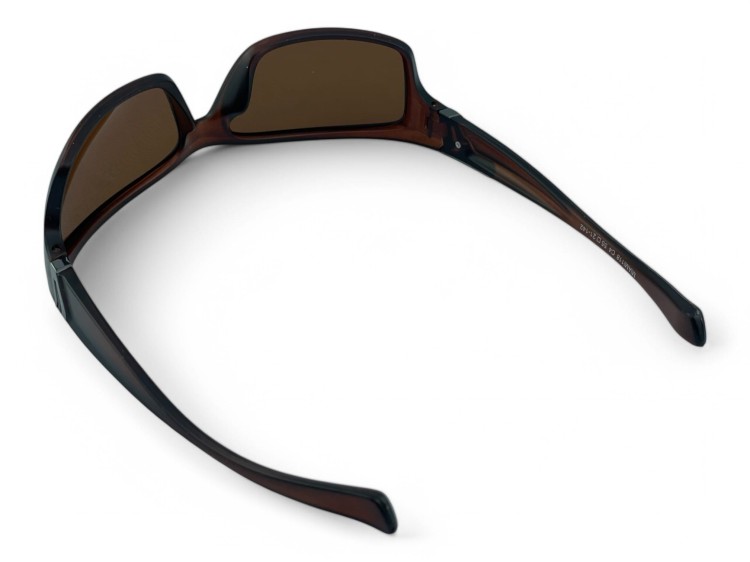 Okulary sportowe M118 C4 brązowe - widok z tyłu